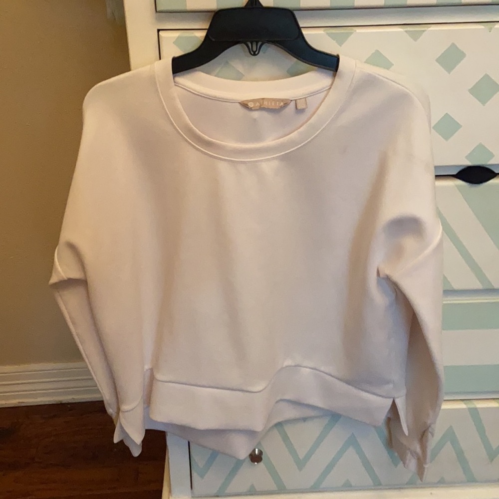 Athleta Modern Sweatshirt in White